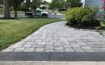 Paver Walkway Installation We Completed Recently Was a Huge Success!